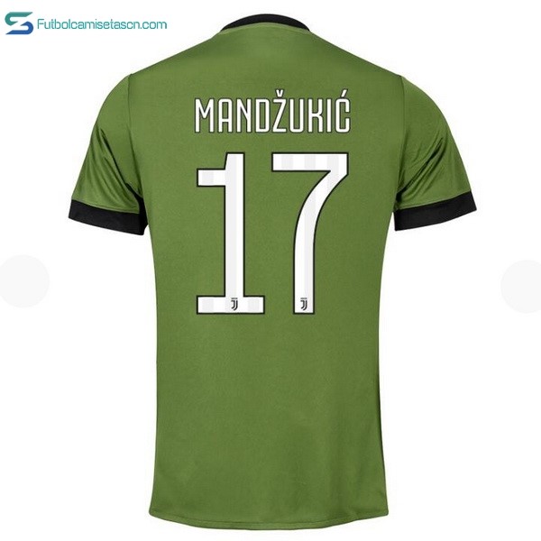 Camiseta Juventus 3ª Mandzukic 2017/18